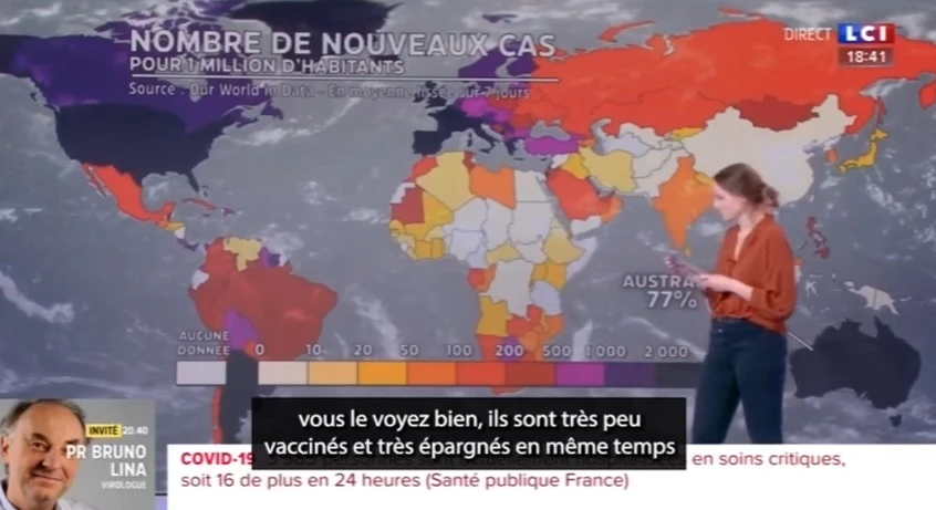 Pujadas - Les Pays Les Plus Vaccinés Sont Les Plus Contaminés