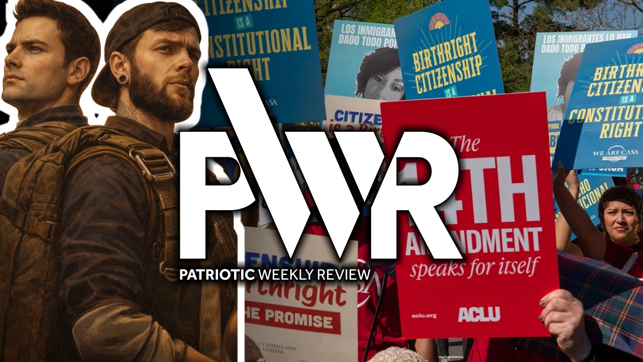 Patriotic Weekly Review - with Frojax episode artwork