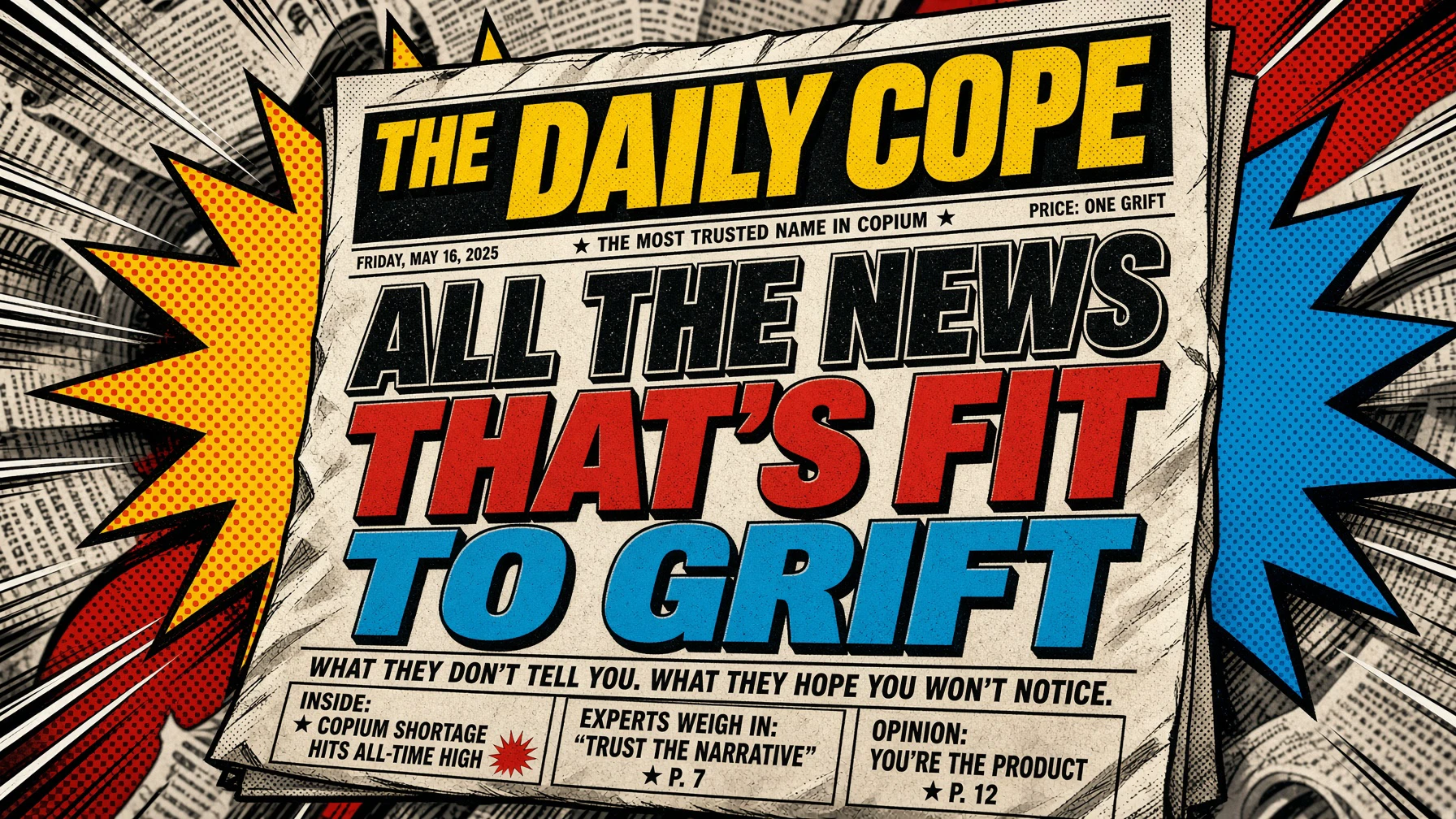 All The News That's Fit To Grift episode artwork