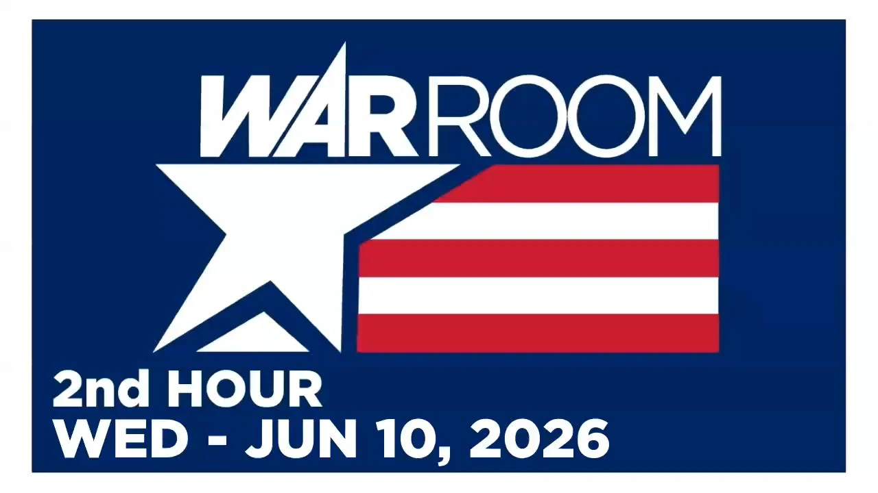 WAR ROOM LIVE [2 of 3] Wednesday 6/10/26 • VOTE JOSE VEGA, News, Reports & Analysis • Alex Jones Network episode artwork