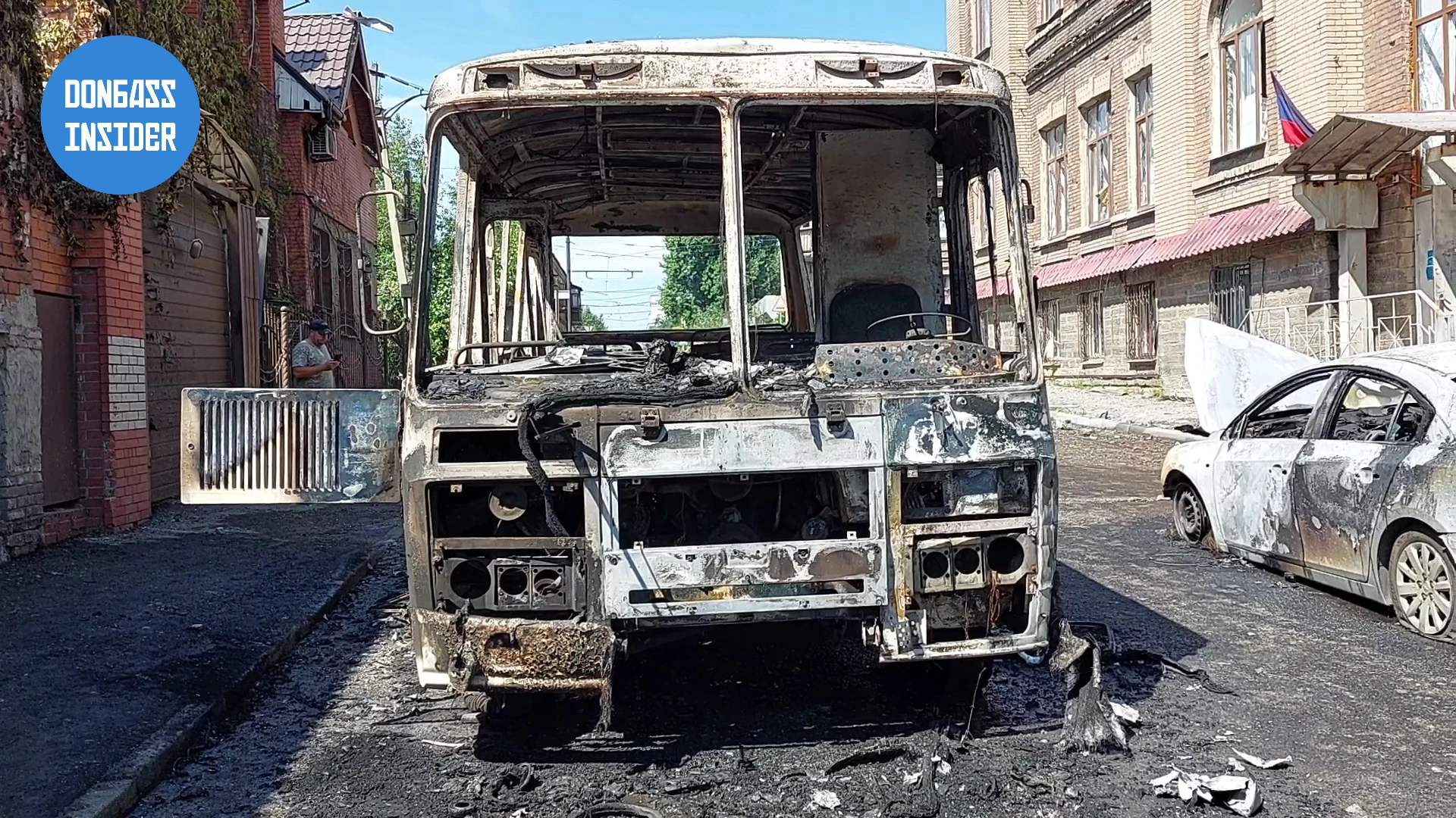 L’armée ukrainienne bombarde le centre de Donetsk, tuant un civil – 31.07.2023