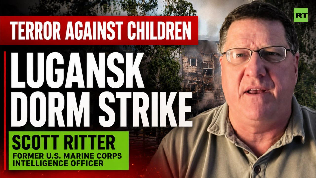 School dormitory strike was 'an act of terrorism' — Scott Ritter episode artwork