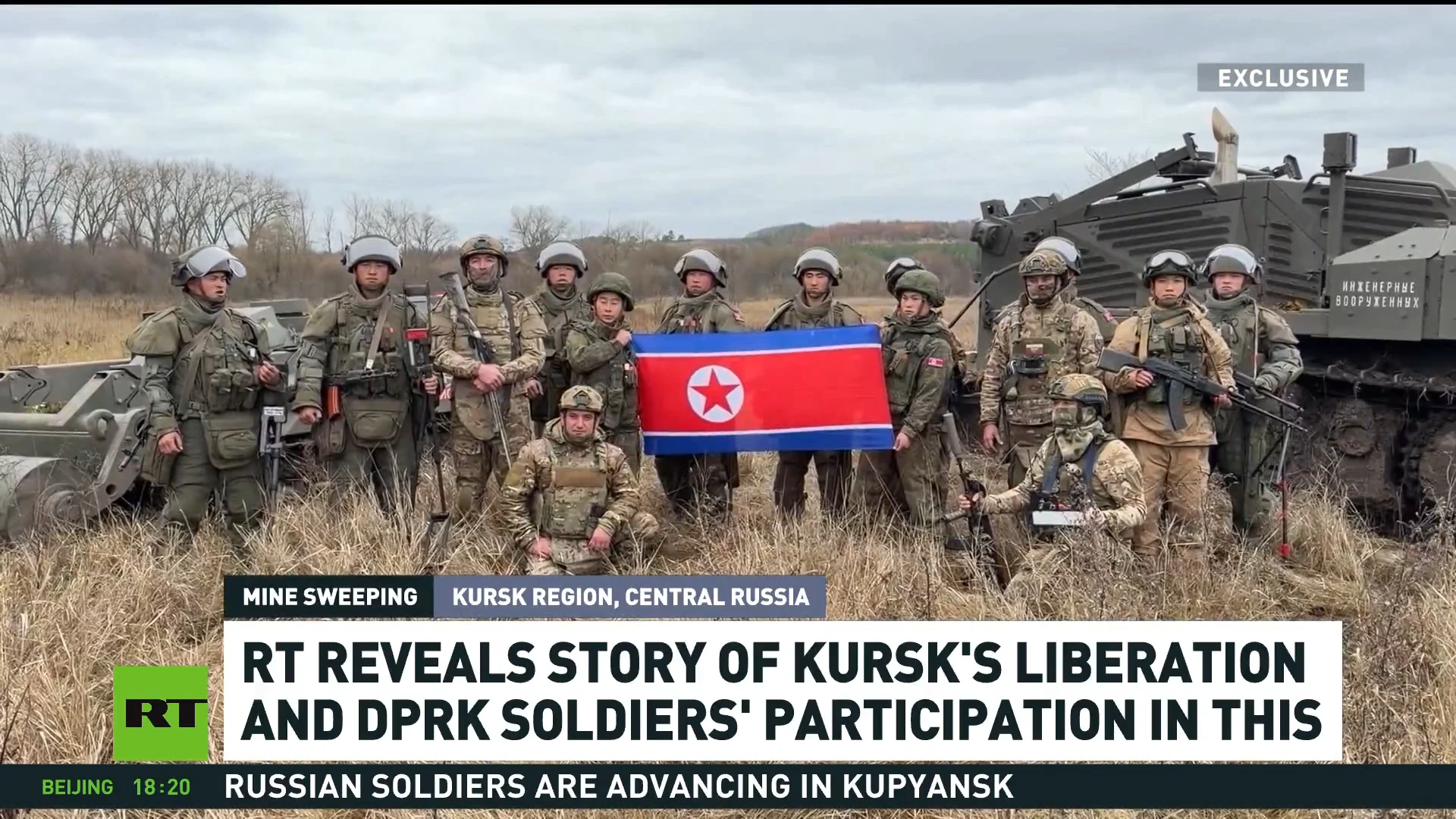 Korean sappers in Russia expose NATO mines violating Ottawa Treaty | RT Exclusive