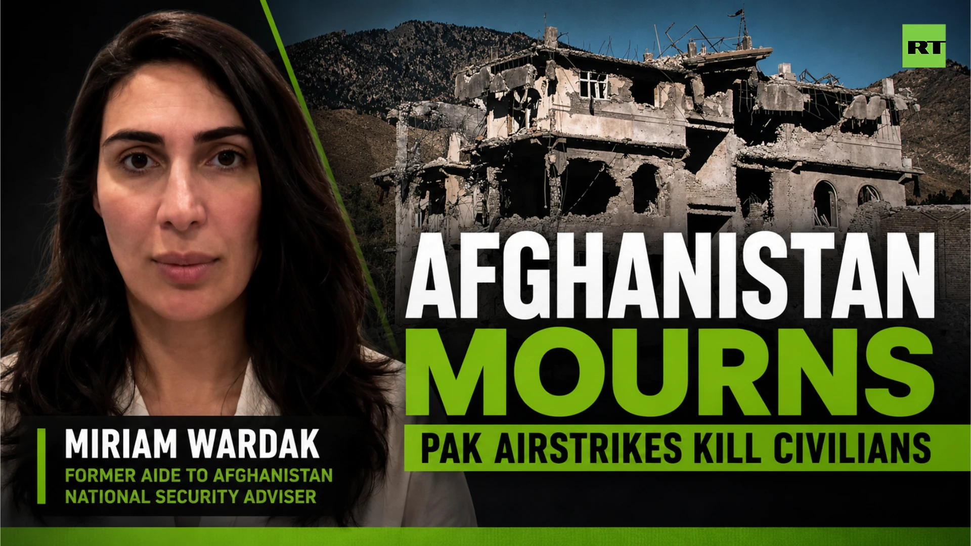 Afghan locals accuse Pakistan of double-tap strike | Miriam Wardak interview episode artwork