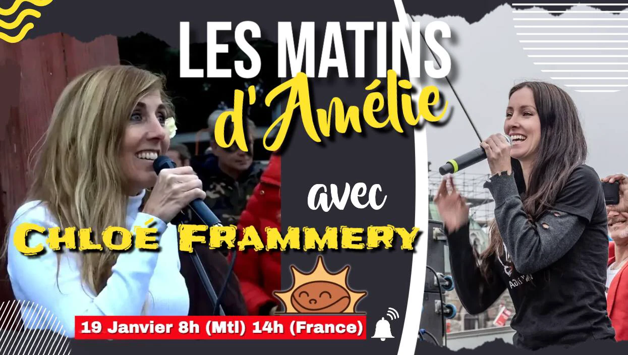 LIVE Amélie Paul & Chloé F. ❤️ Les matins d’Amélie mercredi 19.01.22