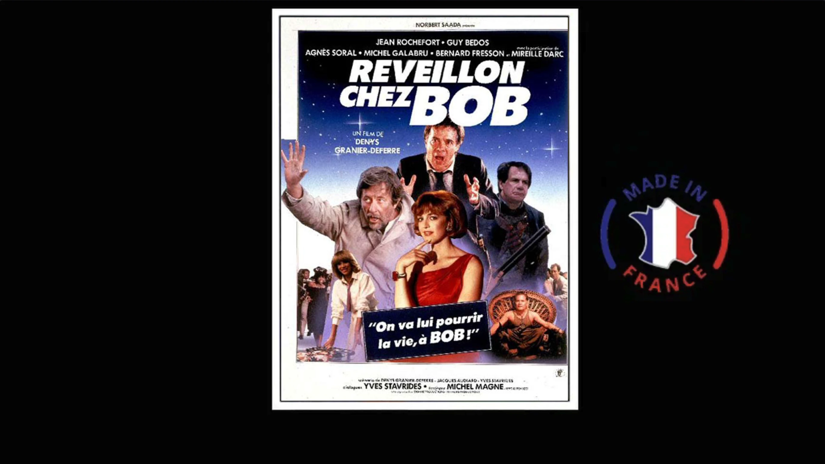 Réveillon Chez Bob.1984 (France Film HD)