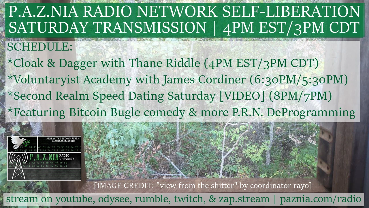 P.A.Z.NIA Radio Network | The Vonu Podcast on Odysee