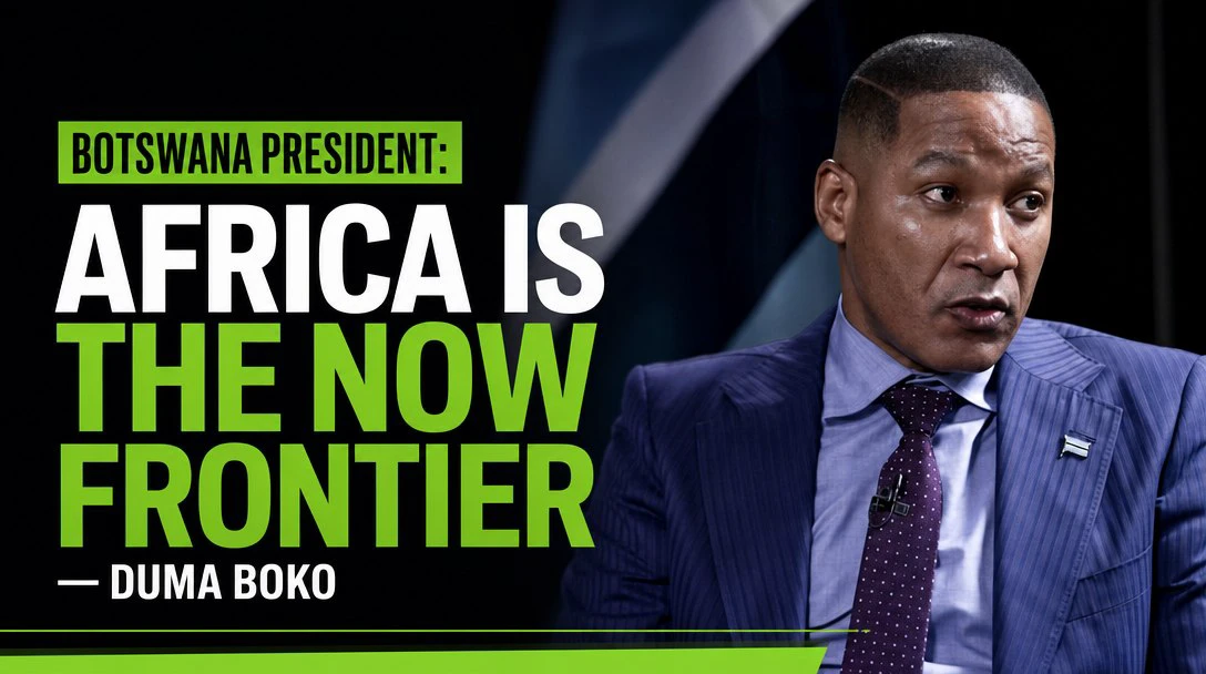 ‘Africa is the now frontier’ — Botswana President Duma Boko episode artwork
