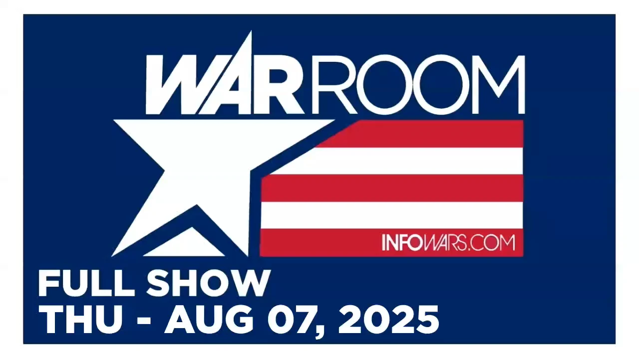 WAR ROOM [FULL] Thursday 8/7/25 • Massive Tariff Revenue, New Census & FBI Fires Deep State Agents