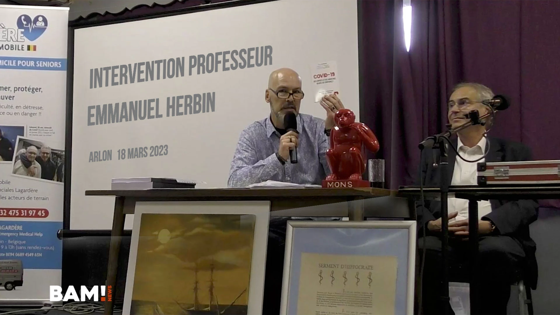 Emmanuel Herbin – conférence Arlon – mars 2023