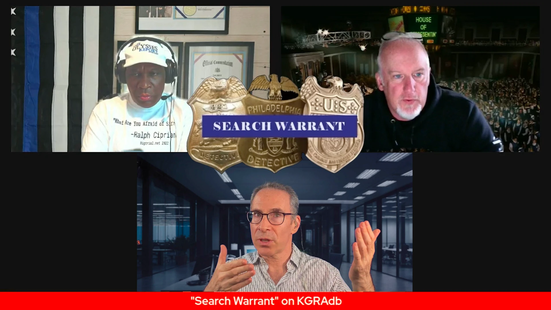 Jason Goodman on Search Warrant with Jake Jacobs and Greg Highlands
