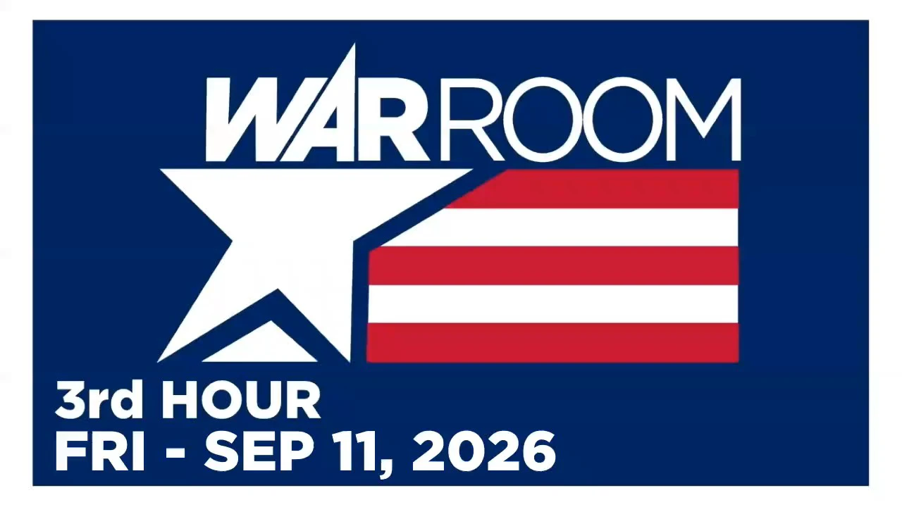 WAR ROOM LIVE [3 of 3] Friday 9/11/26 • HARRISON SMITH - News, Calls & Analysis • Alex Jones Network