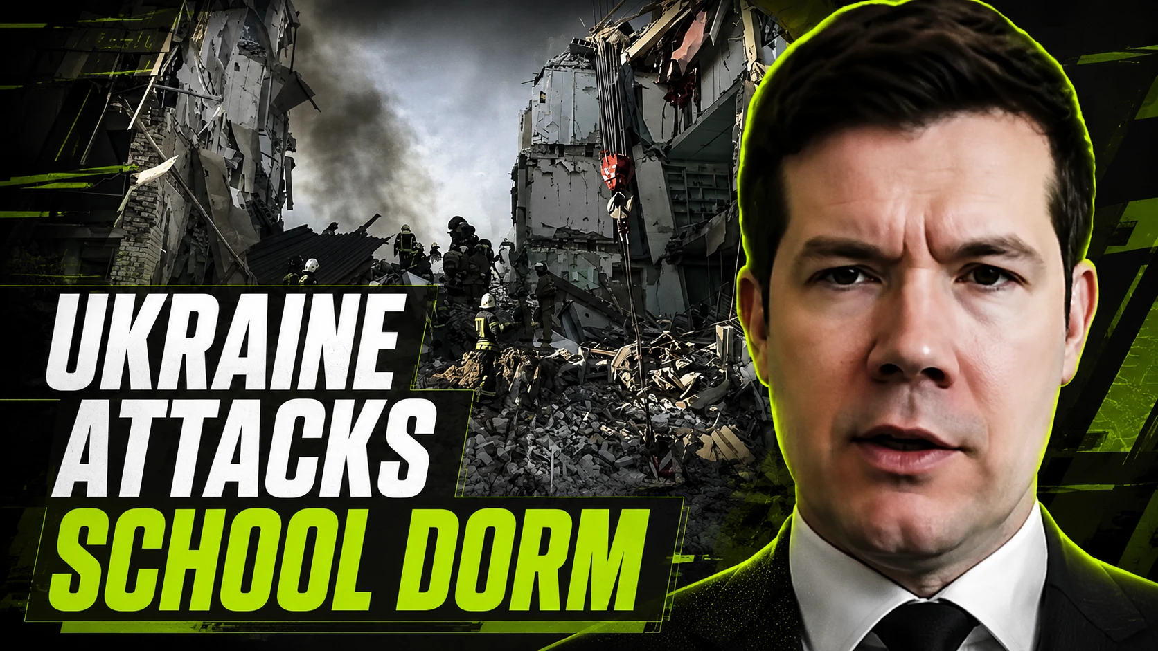 'Western powers are not willing to talk' about Ukrainian attack on Russian school dorm episode artwork