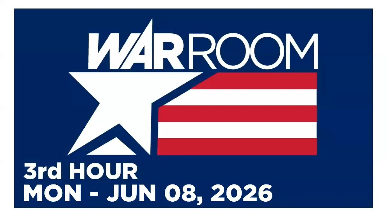 WAR ROOM LIVE [3 of 3] Monday 6/8/26 • ELECTION STEAL IS ON IN CALIFORNIA, News, Reports & Analysis • Alex Jones Network