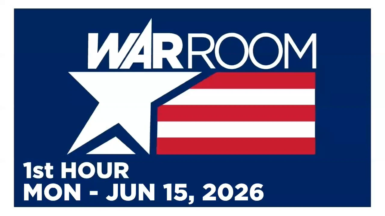 WAR ROOM LIVE [1 of 3] Monday 6/15/26 • ROB DEW - News, Reports & Analysis • Alex Jones Network