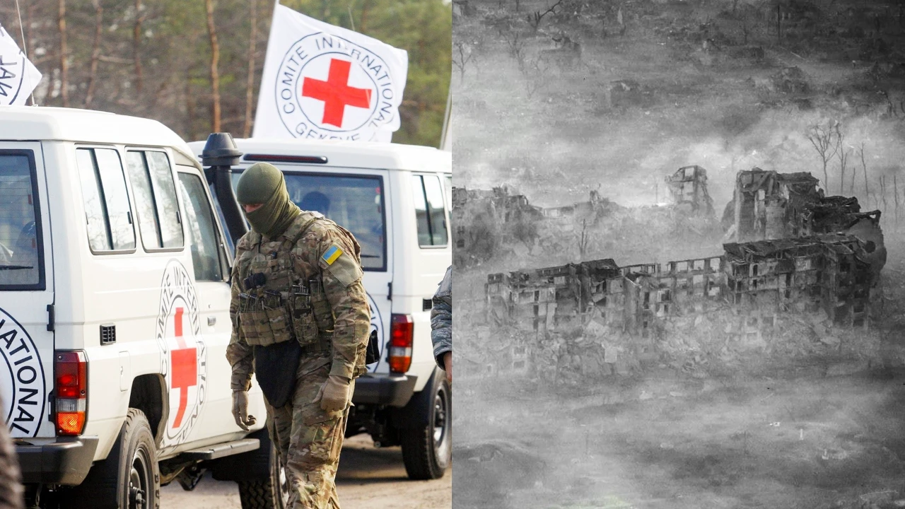 Красный Крест доставил боеприпасы украинским вооруженным силам в Артемовске