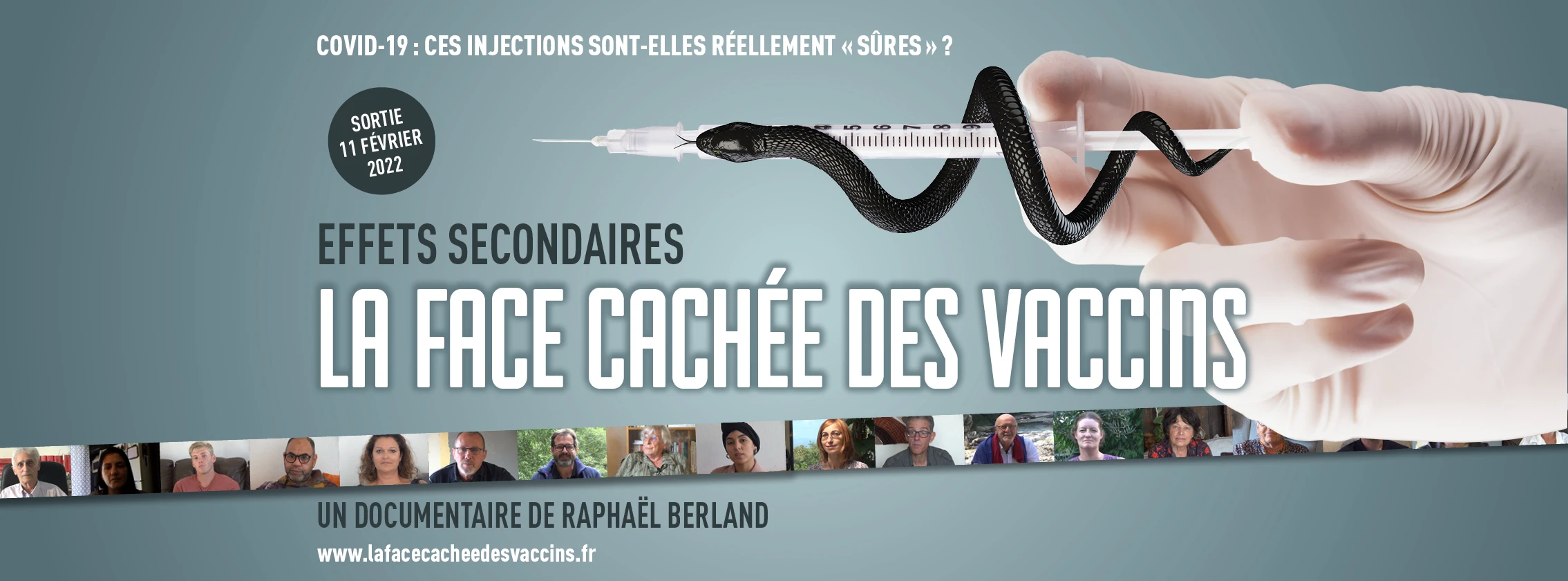 Effets secondaires : la face cachée des vaccins – Documentaire (projection & débat) – OFFICIEL