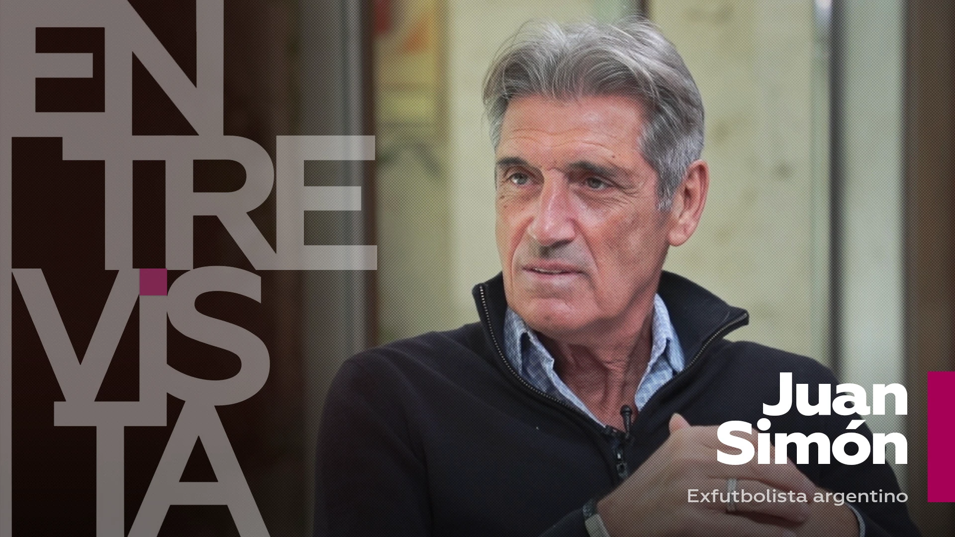 Juan Simón, exfutbolista argentino: