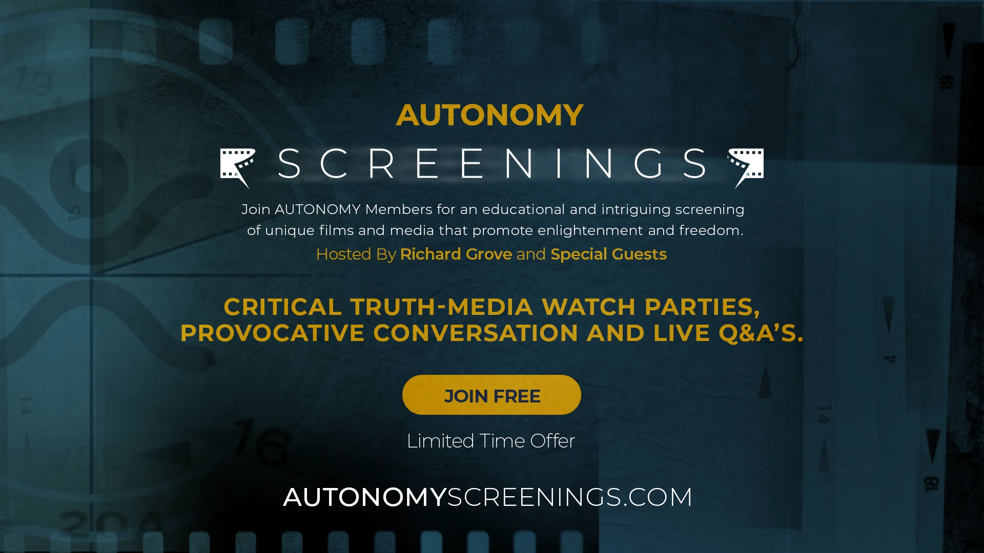 FREE Pass: Stop Consuming Propaganda and Start Decoding Global Power Structures | AUTONOMY Screenings thumbnail