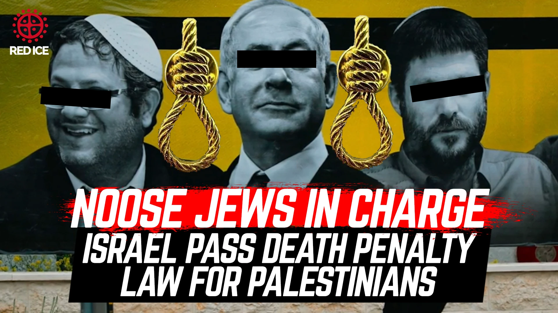 Noose Jews In Charge: Israel Passes Death Penalty Law For Palestinians
