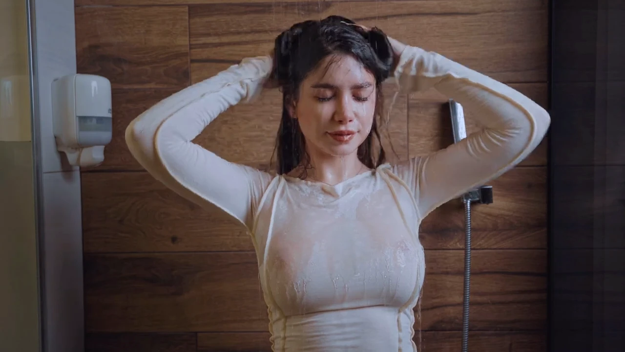 Dry vs Wet Challenge See through Try on Haul with Laurel Jeune