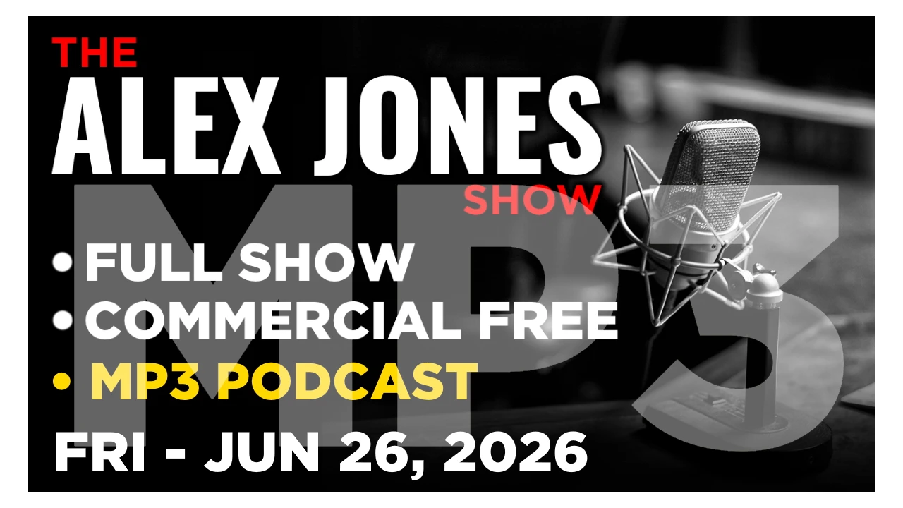 Alex Jones Network Shows Commercial Free - RonGibsonChannel on Odysee