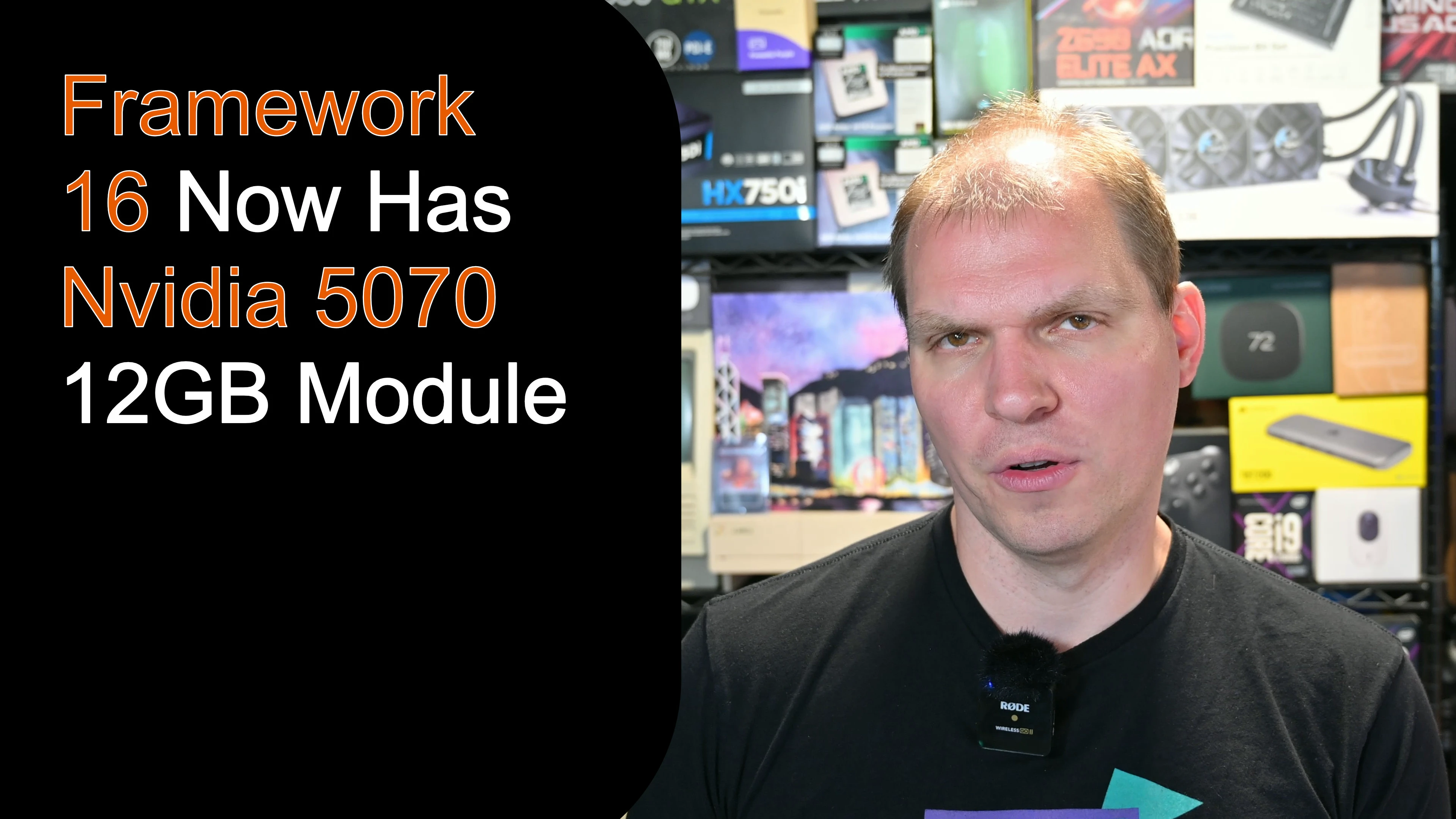 Framework 16 Now Has Nvidia 5070 12GB Module