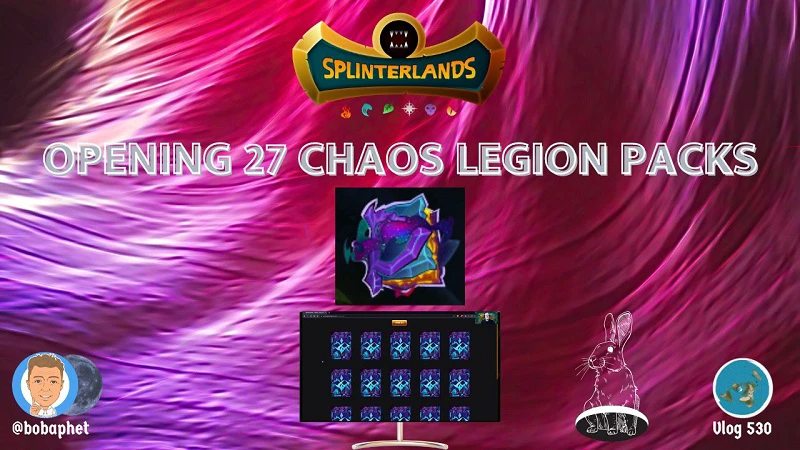 Splinterlands: Opening 27 Chaos Legion Packs episode artwork