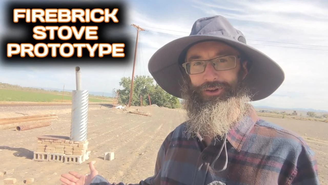 Firebrick Stove Prototype