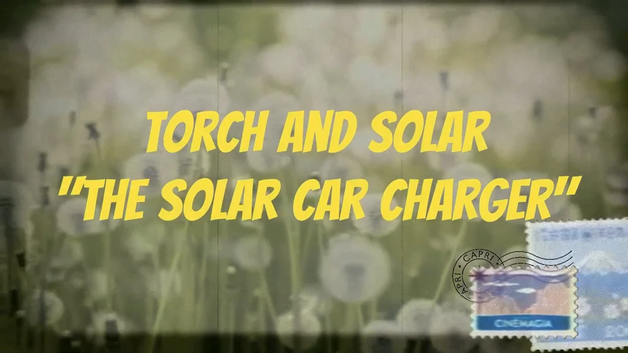 The Solar Car Charger