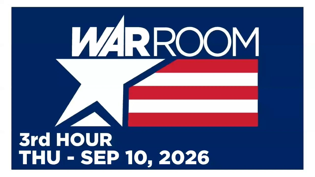 WAR ROOM LIVE [3 of 3] Thursday 9/10/26 • HARRISON SMITH - News, Calls & Analysis • Alex Jones Network