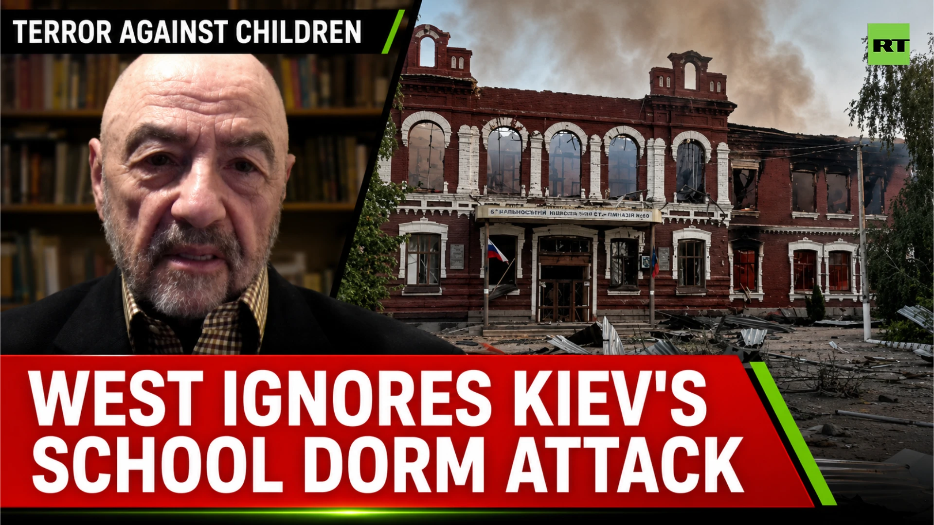 West will ignore Ukraine’s school dormitory strike — Michael Maloof episode artwork