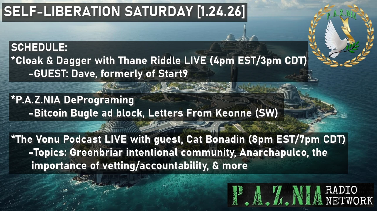 P.A.Z.NIA Radio Network | The Vonu Podcast on Odysee