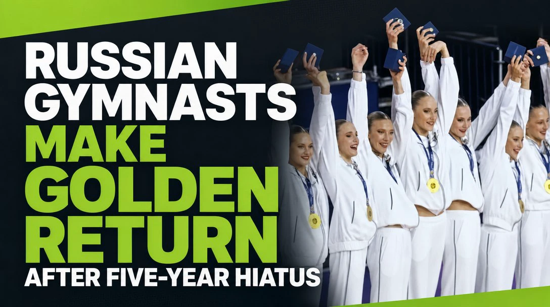 Russian gymnasts make golden return after five-year hiatus episode artwork