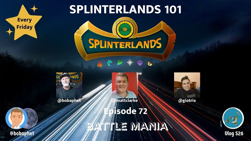 Splinterlands 101 - Ep 72: Battle Mania episode artwork