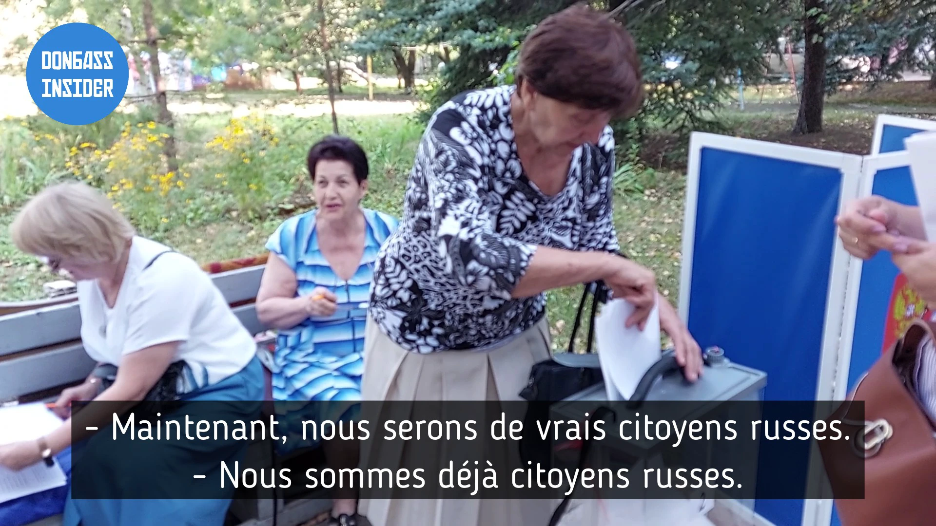 Élections russes : Travail d’une commission électorale mobile à Yassinovataya – 02.09.2023