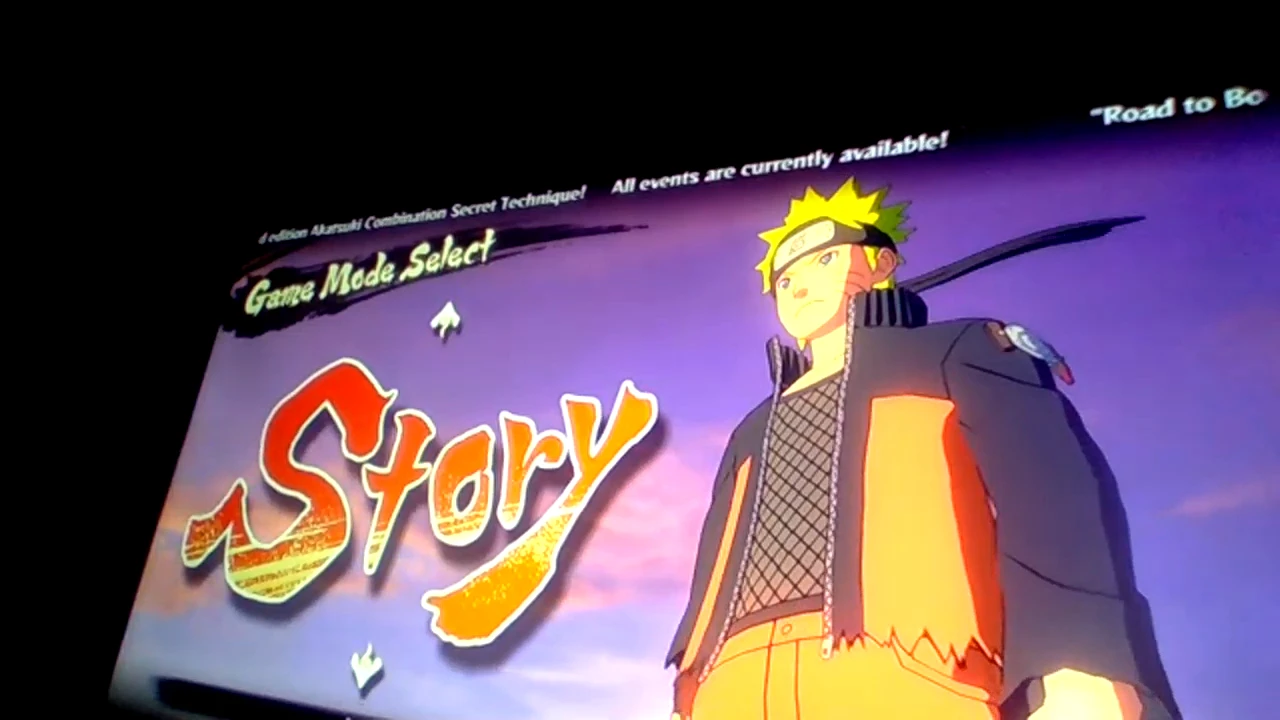 2021-12-8 NARUTO ULTIMATE NINJA STORM 4  SPEED RUN