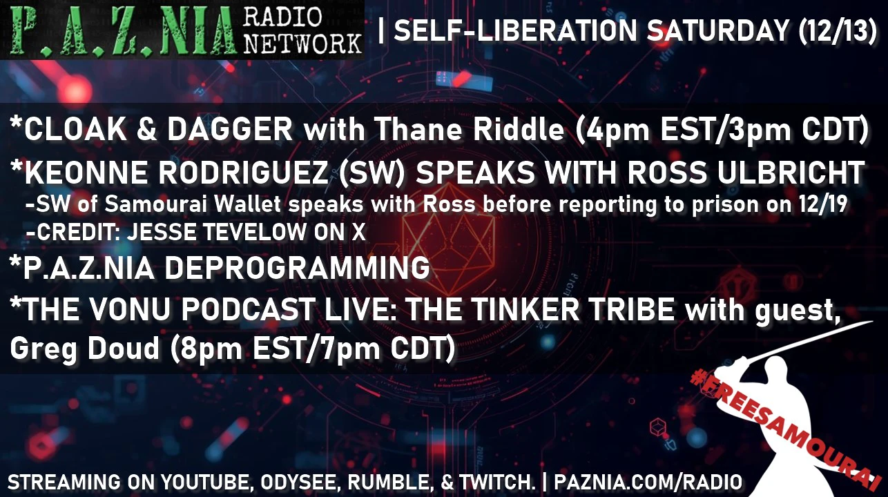 P.A.Z.NIA Radio Network | The Vonu Podcast on Odysee