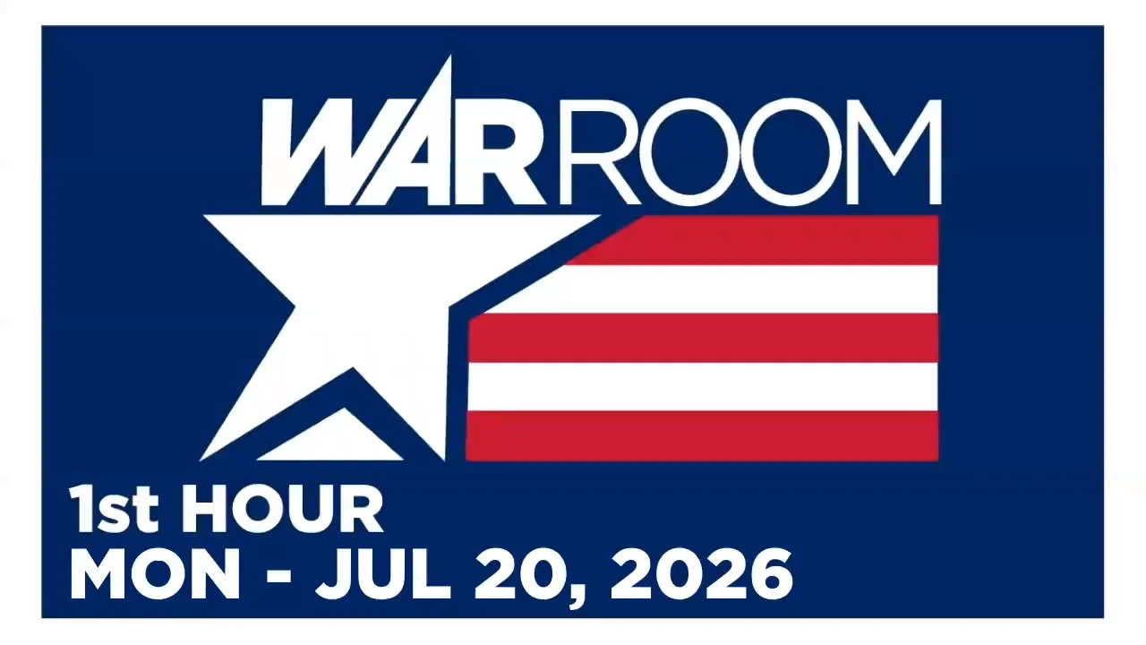 WAR ROOM LIVE [1 of 3] Monday 7/20/26 • REX JONES - News, Reports & Analysis • Alex Jones Network episode artwork