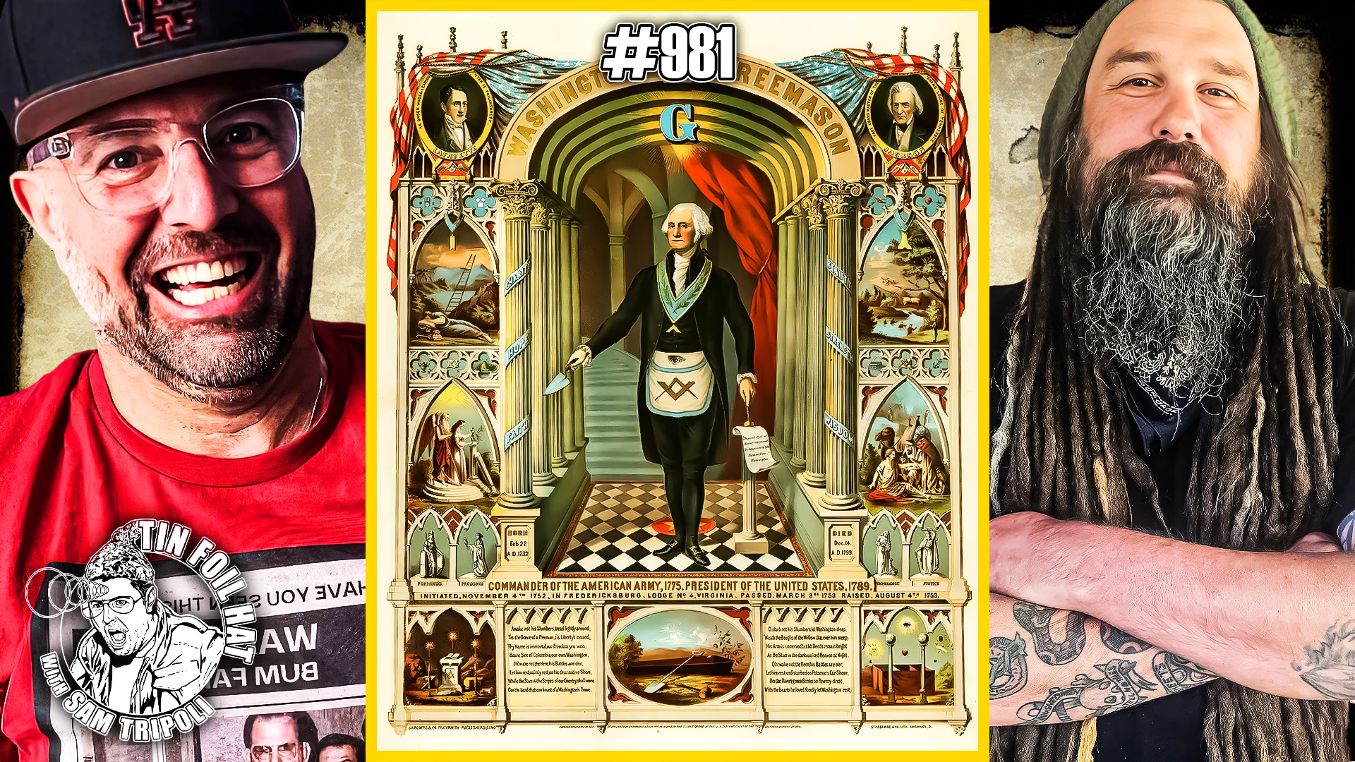 #981: The Founding Freemasons Of The United States With Ernie LeBrecque
