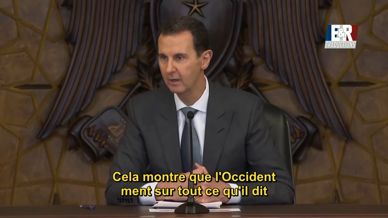 Bachar al-Assad sur les mensonges de l’Empire