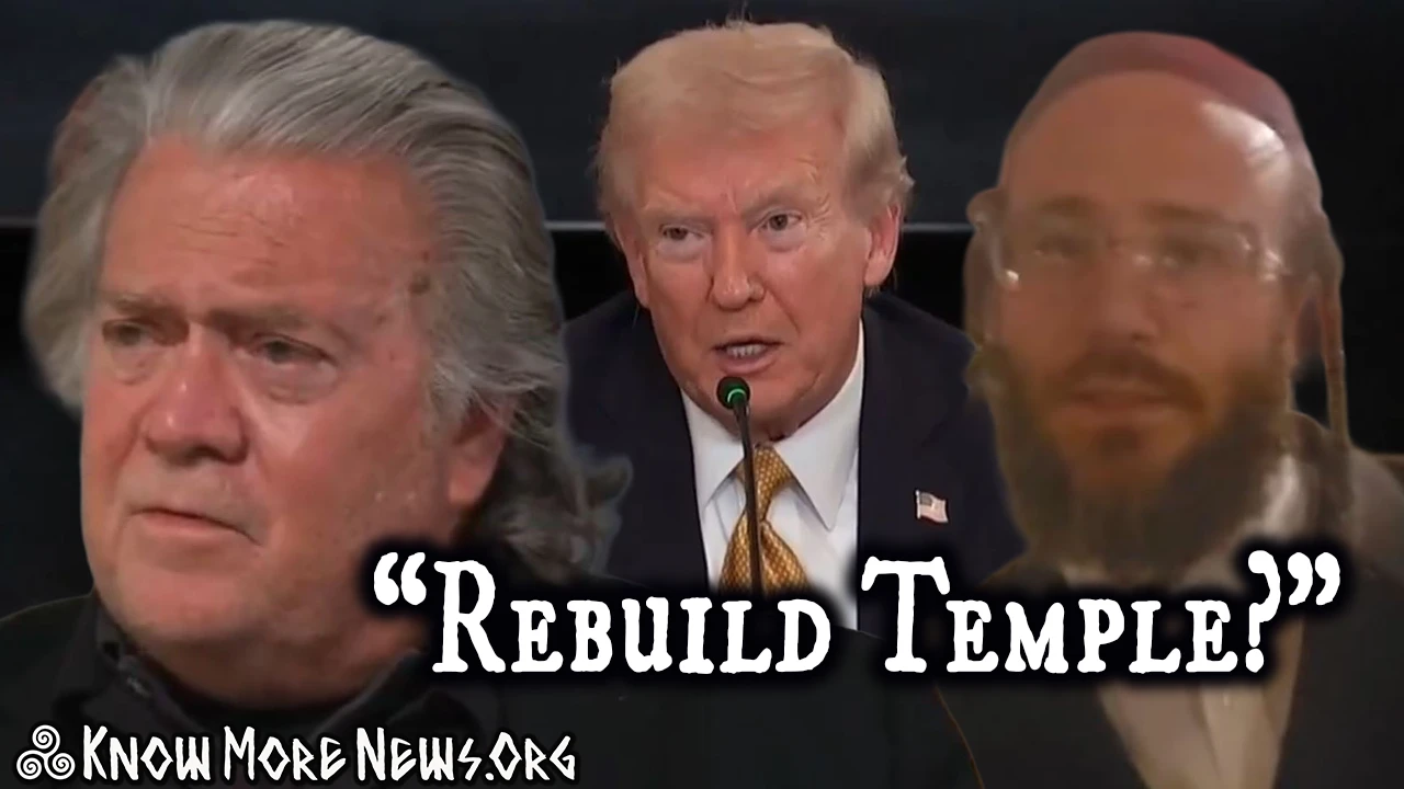 Temple Question, No West Bank, Trump 2028 | Know More News - Adam Green