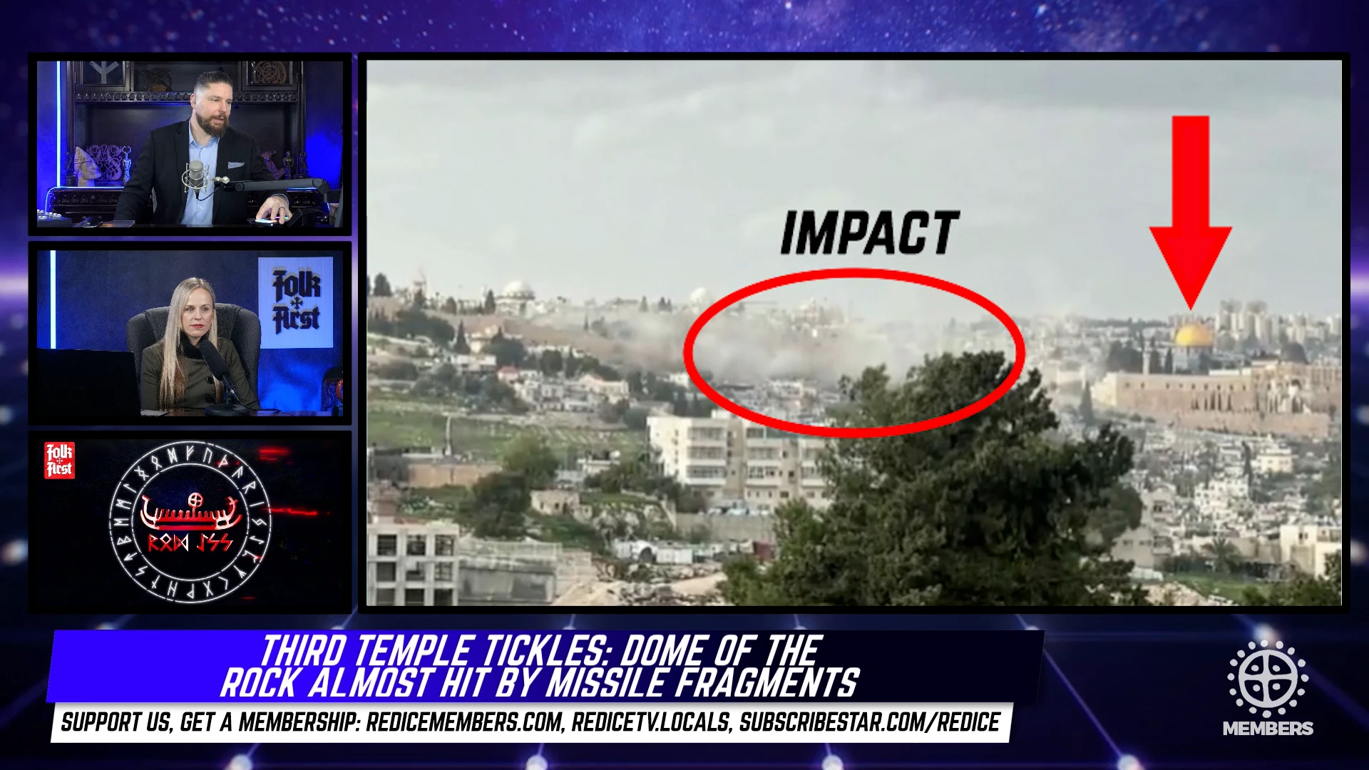 Third Temple Tickles: Dome of the Rock Almost Hit By Missile, Al-Aqsa Mosque To Be “Accidentally” Destroyed?