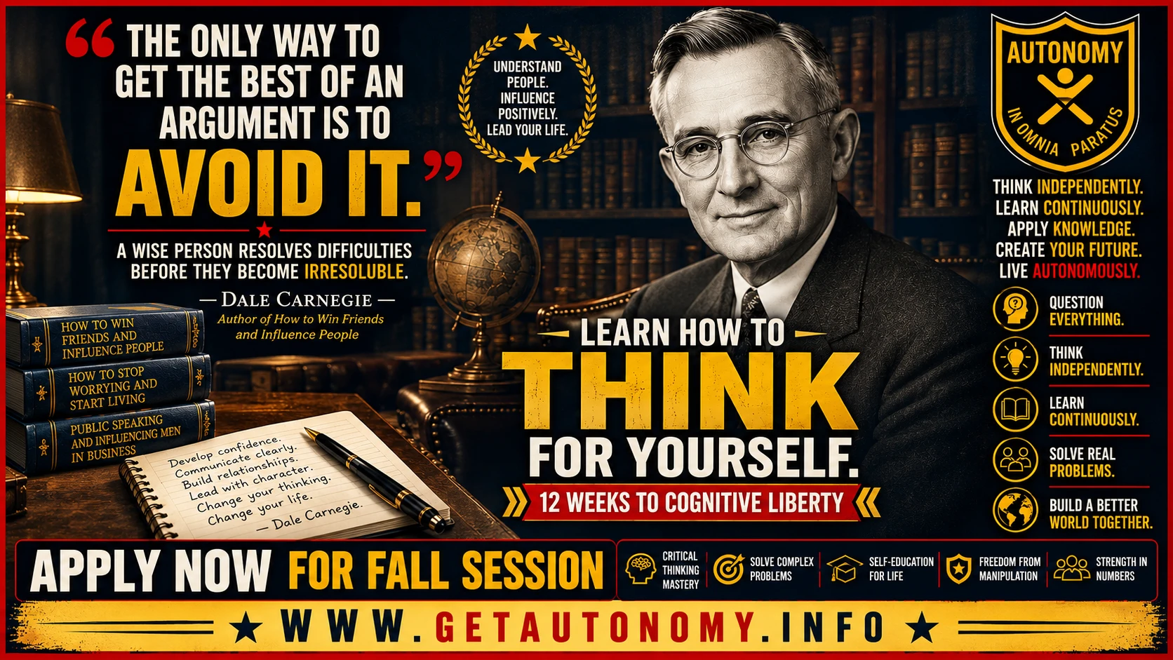 The Only Way to Win an Argument: Dale Carnegie on Cognitive Liberty | AUTONOMY