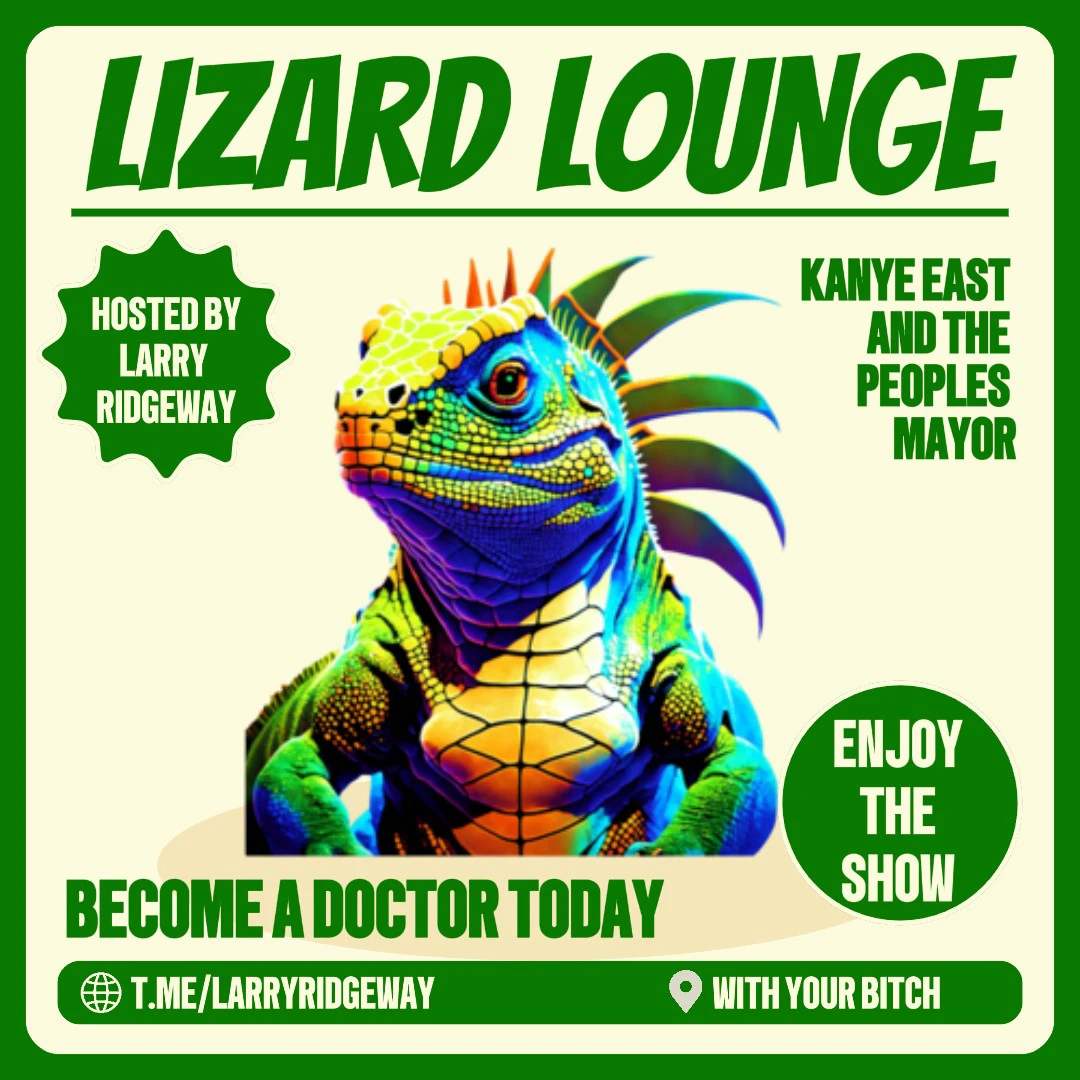 Lizard Lounge: Kanye East and the PEOPLES Mayor episode artwork