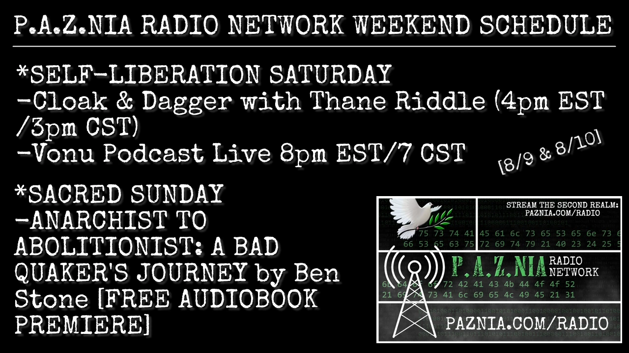 P.A.Z.NIA Radio Network | The Vonu Podcast on Odysee