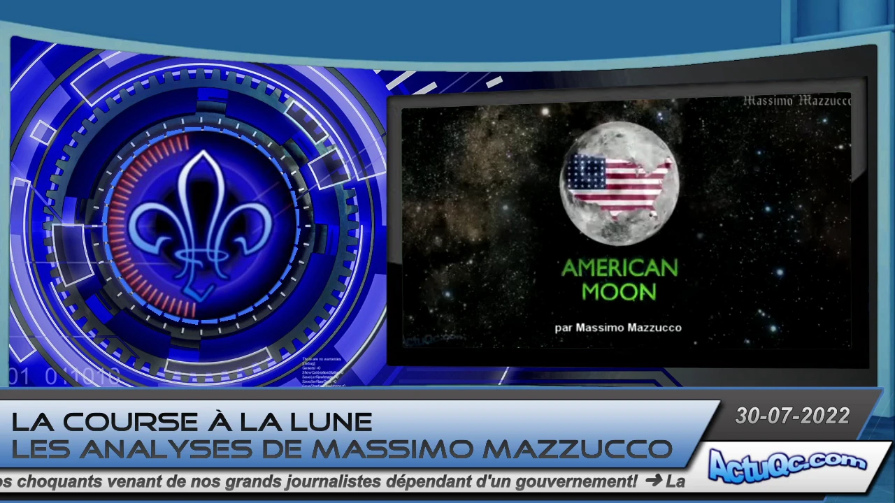 ActuQc: NASA #1 – La course a la lune – Les analyses de Massimo Mazzucco (1/4)
