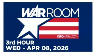 WAR ROOM [3 of 3] Wednesday 4/8/26 • News, Reports & Analysis • Infowars