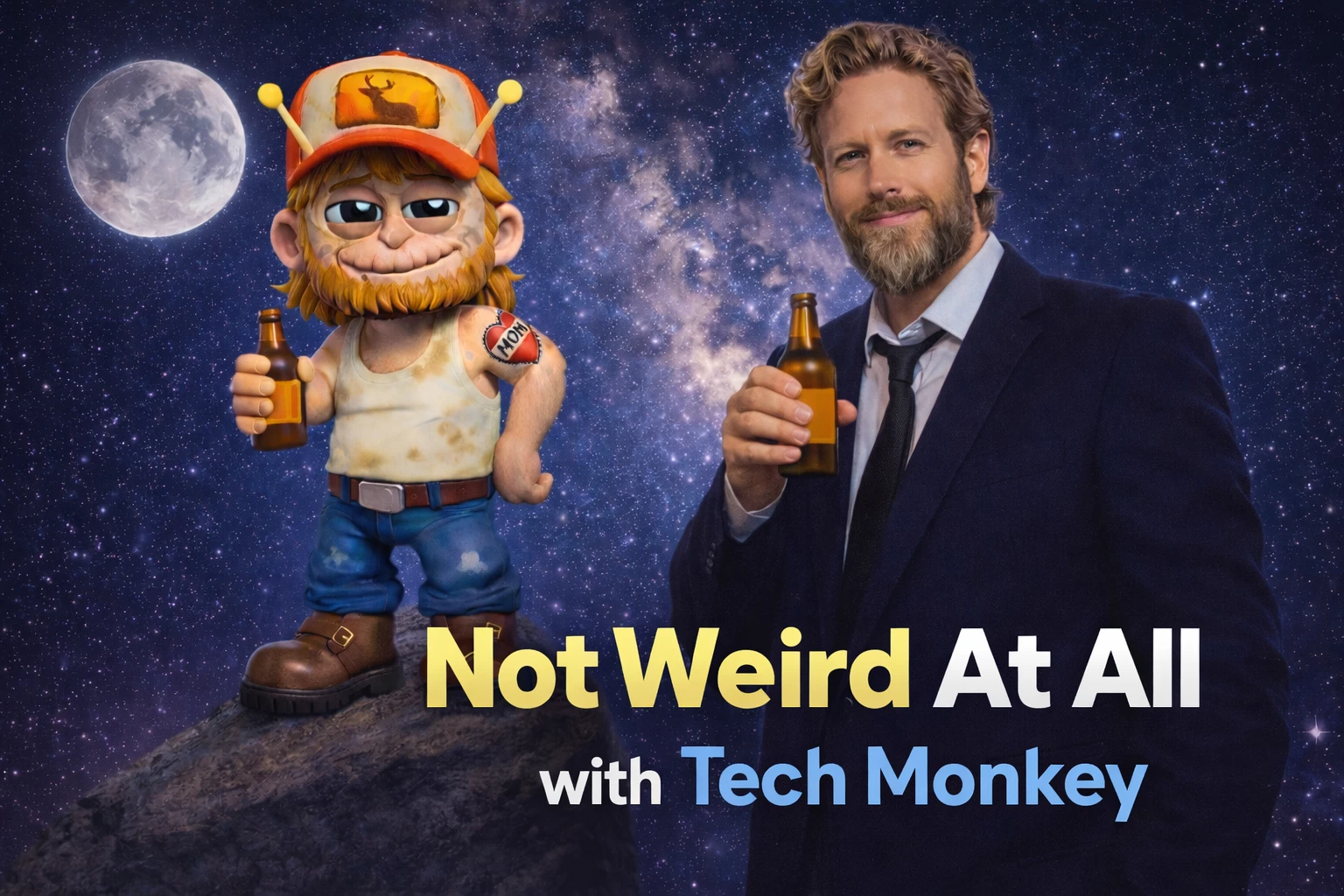 Super Serious News Report on Angel Orbs & Fallen Angels feat. Tech Monkey | Know More News - Adam Green thumbnail