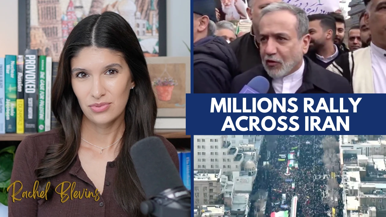 MILLIONS Rally in Iran + Trump Threatens SECOND Aircraft Carrier as Netanyahu Makes SIXTH U.S. Visit